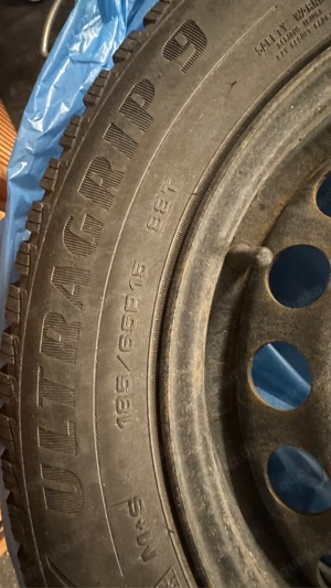Verkaufe hier 4 Winterreifen von Goodyear UltraGrip 9 komplett mit Stahlfelgen. Bild 7