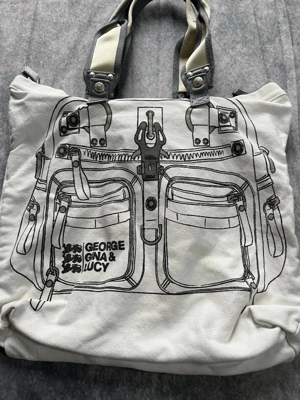 GGL-21 George Gina & Lucy * PAINTED B* Handtasche, Damentasche, Sehr selten, Rarität!! 