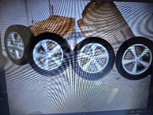 Felgen mit Reifen 17 Zoll und Felgenbaum