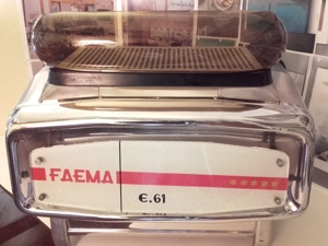 Faema E61 Zweigruppen-Kupferkessel Jahr 1964 Bild 4