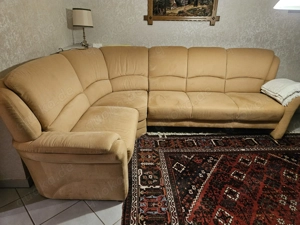 Eckcouch - Wohnlandschaft neuwertig mit Sessel 