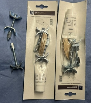 Kaindl Arbeitsplattenverbinderset inkl. Leimtube Lamello 65mm Verbinder Küchen Arbeitsplatte