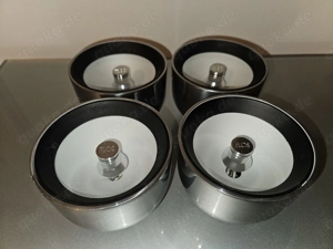 FLOS Wan Deckenleuchte Wandleuchte 4 x silber; 1 x schwarz á 70 Euro! TOP Zustand!