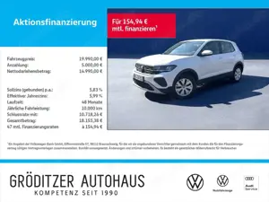 Volkswagen T-Cross 1.0 TSI Klima|APP|GRA|SHZ