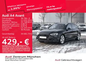 Audi A4 40 TFSI S tronic S line StdHzg/ACC/Virt