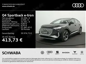 Audi Q4 e-tron Q4 Sportback 40 e-tron S line