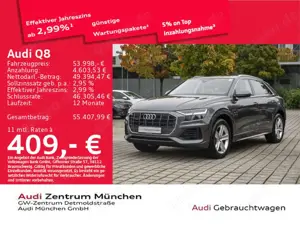 Audi Q8 55 TFSI e qu. Luftfed/AHK/Kamera/ACC