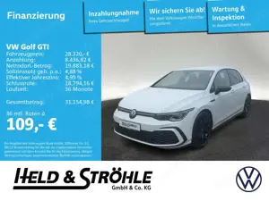 Volkswagen Golf GTI BLACK STYLE 2.0 TSI DSG MATRIX NAVI ACC