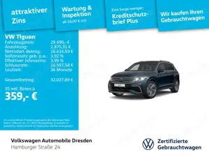 Volkswagen Tiguan R-Line 1.5 TSI NAV APP AHZV LANE LED