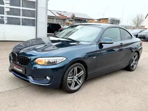 BMW 218 d Coupe Sport Line Automatik MidnightBlue