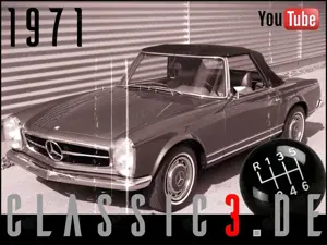 Mercedes-Benz SL 280 280SL PAGODE 6-GANG GETRIEBE W113 *RESTAURIERT!*