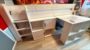 Kinderhochbett mit LED Beleuchtung