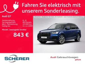 Audi Q7 S line 55TFSIe  AHK PANO 360 LM 21Zoll Bild 1