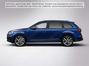 Audi Q7 S line 55TFSIe  AHK PANO 360 LM 21Zoll Bild 3