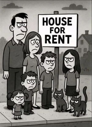 Gesuch: 6-köpfige Familie sucht Haus zur Miete