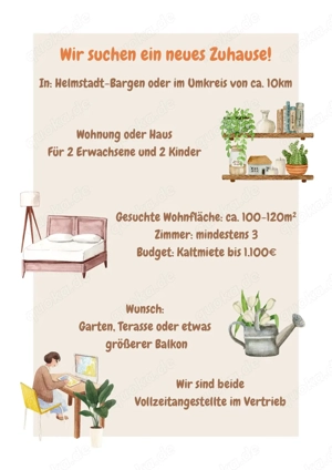 Mietwohnung oder Haus gesucht
