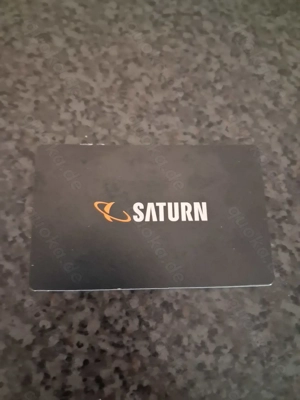 Gutscheinkarte  Saturn 