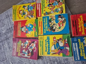 Alte Donald duck Taschenbücher zu verkaufen.