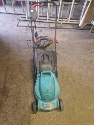 BOSCH .Rasenmäher mit Auffangkorb