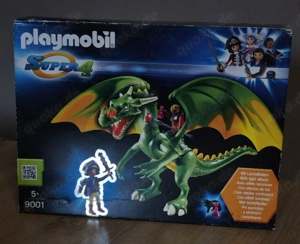   Playmobil 9001  Ritterland Drache mit Alex  Super 4 Reihe    ToP  Bild 2