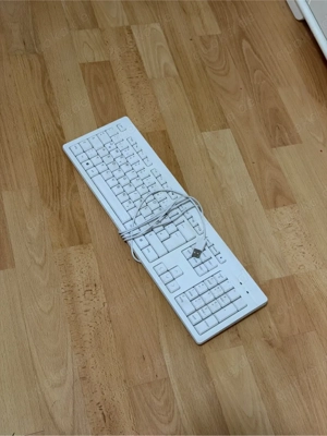 HP USB-Tastatur in Weiß   gepflegt, zuverlässig & sofort einsatzbereit