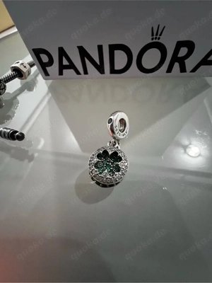 pandora Kleeblatt Charm- anhänger