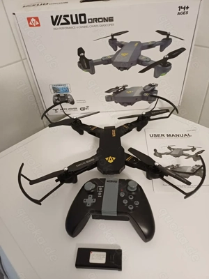 VISUO Drone high performance 4 channel camera quadcopter