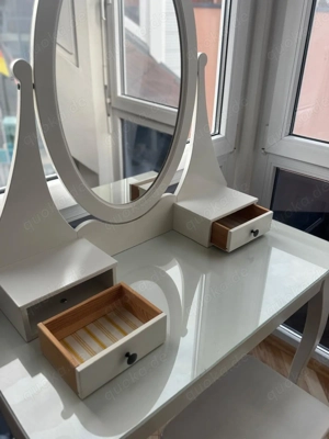 Schminktisch mit Hocker Bild 3