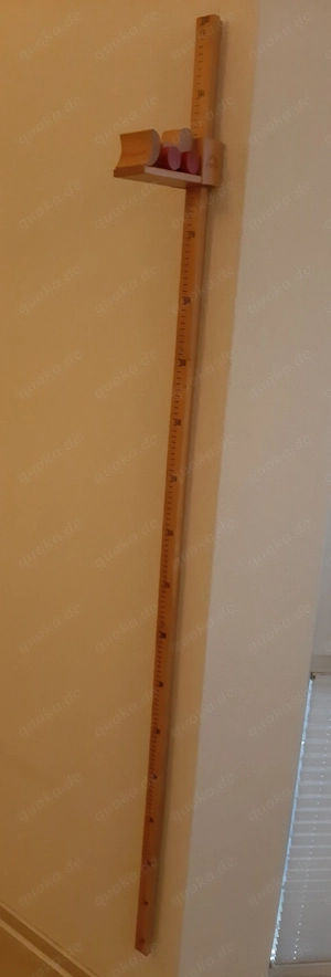Messlatte aus Holz von 30cm bis 200 cm