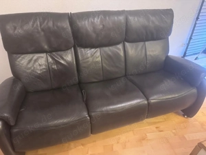 Leder Sofa zu verkaufen Bild 2