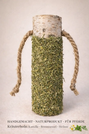 Knabberholz Pferd *Entspannungswiese*