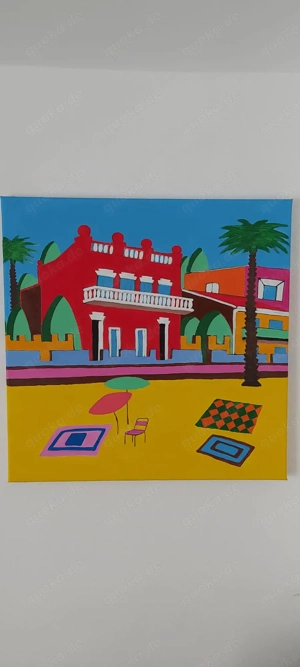 Acrylbild auf Leinwand 70x70cm