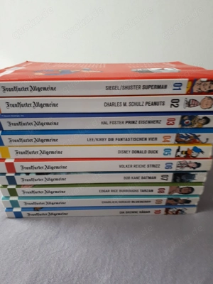 20x F.A.Z. Klassiker der Comic Literatur 2005 Batman Superman Spiderman