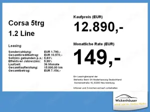 Opel Corsa 5trg 1.2 SHZ+PDC+Facelift+SpurH+Klim+Temp