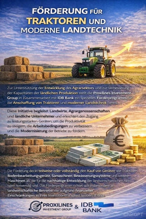 Finanzierung für Landwirte und Viehzüchter