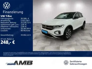 Volkswagen T-Roc Style 1.5 TSI AHK/LED+/Standh/RFK/06.30Gar