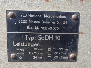 Industrielle Blechschere Hebelschere Bild 3