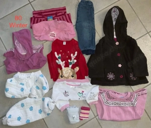 Kleiderpaket Mädchen Größe 80