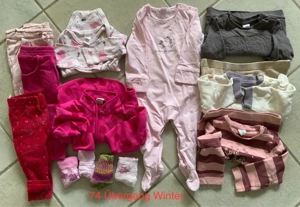 Kleiderpaket Mädchen Größe 74