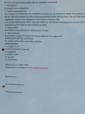 Rolektro Quad Seniorenmobil Bild 5