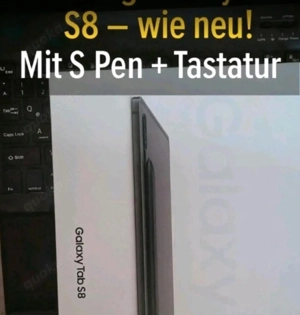 Samsung Galaxy Tab S8 (5G) + Tastaturhülle + Kopfhörer GRATIS Bild 2