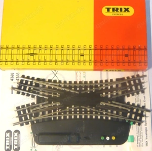 Trix Express Doppelkreuzungsweiche 4368 mit Anleitung