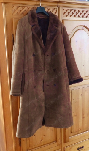 Herrenmantel Lammfell