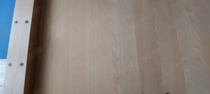 Massivholztisch mit Echtholzfurnier, Erle mit Metallbeinen  Bild 4