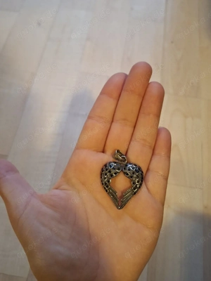 Anhänger Herz Flügel