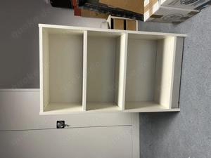 IKEA Billy Regal weiß halbhoch