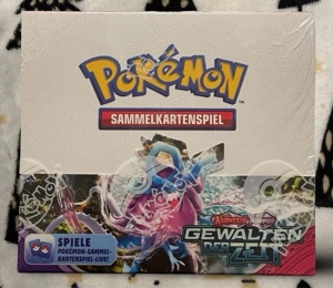 Pokemon - Karmesin & Purpur Gewalten der Zeit  Display Neu -Deutsch