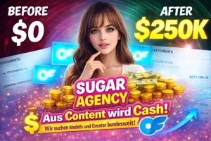 wir suchen Models und Creator bundesweit!