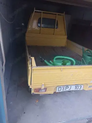 Piaggio Ape LKW Kipper offener Kasten Bild 2