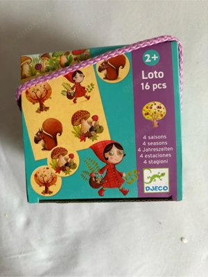 Loto-Spiel von Djeco zum Thema "4 Jahreszeiten"